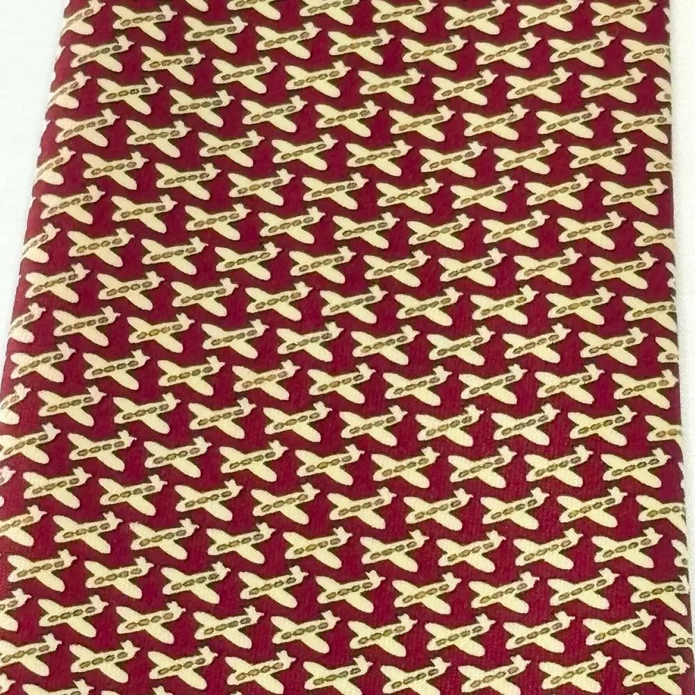 René Chagal Vintage Silk Necktie Set of 2